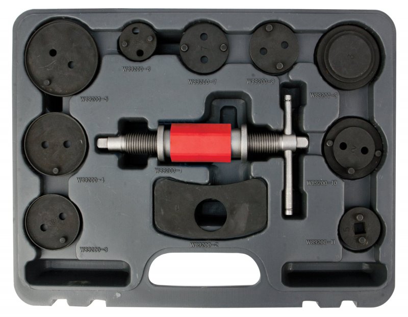 W89200 Disc Brake Caliper Service Set For Import And Domestic Vehicles Automotive Piston Compression Tool Kit Rear Brakes