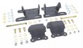 Dirty Dingo 2wd S10 Blazer Ls Adjustable Conversion Mounts Plain Steel 