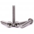 10 24 X 2 In Pan Head Machine Screws Phillips Drive 304 Stainless Steel 18 8 Bright Finish Fully Threaded 25 Pieces 