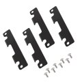 Tailgate Hinge Plates Replacement For 5ug F4669 00 Fits Yamaha Rhino 450 660 700 Yxr450 Yxr660 Yxr700 2004 2013 Black 