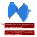 Uxcell Forstner Drill Bits 80mm Tungsten Carbide Wood Hole Saw Auger Opener Woodworking Hinge Drilling Boring Bit Cutter Blue