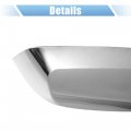 X Autohaux 1 Pair Exterior Triple Chrome Plated Half Mirror Cover Cap Overlay For Chevrolet Impala 2014-2020