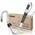 A-premium Power Steering Pressure Line Hose Assembly Compatible With Dodge Ram 2500 3500 2006 2007 2008 V8 5 7l 4wd