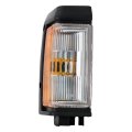 Passenger Side Marker Light For Nissan Pathfinder 1990 To 1995 Amber And Clear Lens Plastic Housing 12v Bulbs Included 