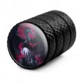 Black Dragon Castle Valve Stem Caps For Tire Rim Wheel Aluminum