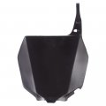 Front Number Plate For Motorcycle Black Powder Coated Modern Style Part 2042340001 