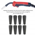 Yuecoom 8pcs Flux Core Welding Gasless Nozzle Self Shield Torchd Mig Welder Core For 100l