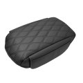 Center Console Cover For 2019 2024 Subaruester Leather Armrest Cushion Pad With Storage Pockets Anti Scratch Protector For Pets 