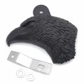 Httmt Mt246-008- Black Eagle Head Horn Cover Compatible With 1992 And Up H-d-davidson Side Mount Cowbell All V-rod S