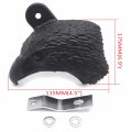 Httmt Mt246-008- Black Eagle Head Horn Cover Compatible With 1992 And Up H-d-davidson Side Mount Cowbell All V-rod S