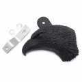 Httmt Mt246-008- Black Eagle Head Horn Cover Compatible With 1992 And Up H-d-davidson Side Mount Cowbell All V-rod S