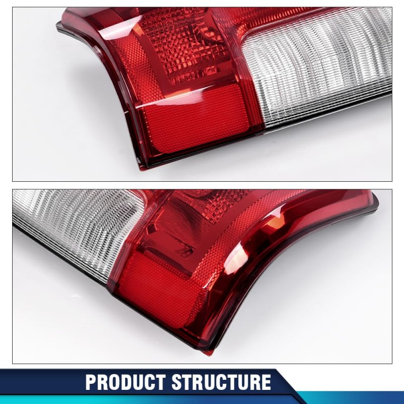 Left Driver Side Taillight Lamp W O Bulbs Fit F250 F350 Super Duty 2017-2019 Facry Taillamp O Blind Spot Monitor Model