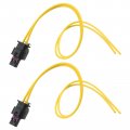 Autokay 2pcs Front Rear Side Marker Light Pigtail Connector Wires Compatible With Chrysler 300 2015-2022