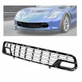 Kuafu Front Bumper Lower Grille Compatible With 2014-2019 Chevrolet Corvette C7 All Models Z06 Style W O Camera Bracket Painted