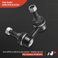 A-premium Set Of 6 Front Sway Bar Link Upper Ball Joint Outer Tie Rod End Compatible With Nissan Frontier 2005-2018 Pathfinder