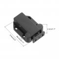 Uxcell 4 Pack Double Roller Cabinet Catches Door Latch Cupboard Closet Doors With Screws For Drawer Black