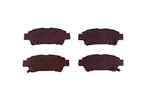 Genuine Parts 04466-28080 Rear Brake Pad Set 2 Pack