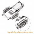 Uxcell Hs-022 Stainless Steel 304 Compression Spring Draw Toggle Latch Clamp 68mm Long