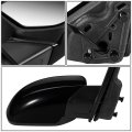 Auto Dynasty Ch1321406 Factory Style Passenger Right Side Mirror Manual Folding Power Adjust Compatible With Dodge Dart 16
