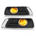 Hecasa Fog Lights For 2013-2015 Chevy Malibu 2016 Chevrolet Limited W Bulbs H10 12v 42w Bumper Driving Lamp Replacement 