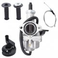 Handlebar Hand Grips Throttle Cable Carburetor Replacement For Xr100 Xr100r Crf100f 