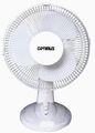 Optimus F-1230 12-inch Oscillating 3-speed Table Fan White 