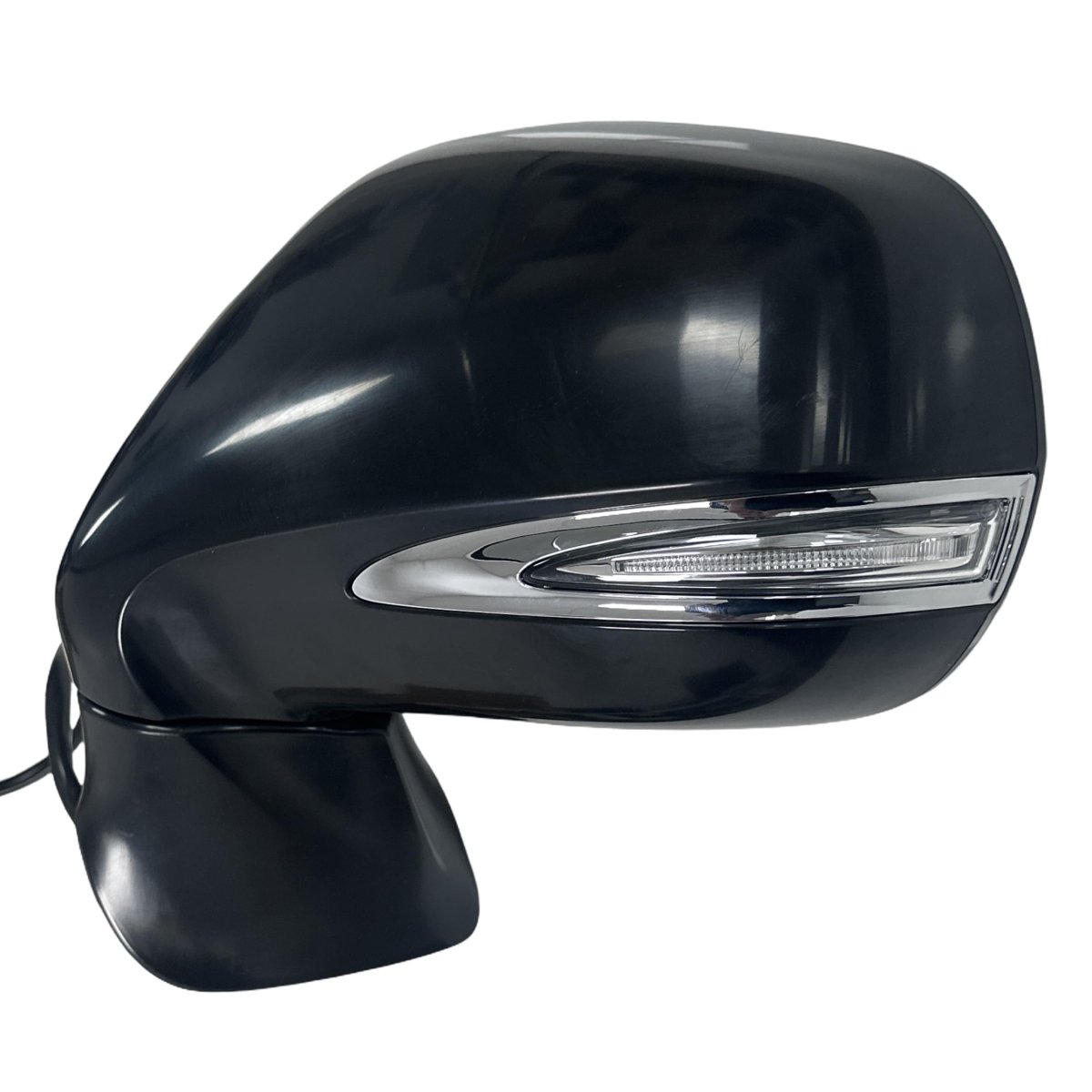 Driver Side Mirror For 2010 2012 Lexus Rx350 Rx450h Manual Fold Heated Memory Puddle Lamp Turn Signal Material Black Left