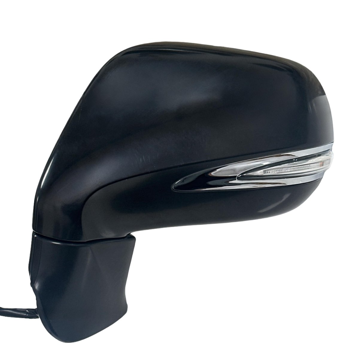 Driver Side Mirror For 2010 2012 Lexus Rx350 Rx450h Manual Fold Heated Memory Puddle Lamp Turn Signal Material Black Left