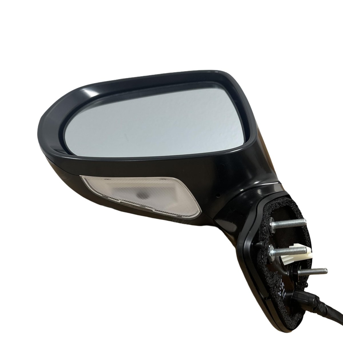Driver Side Mirror For 2010 2012 Lexus Rx350 Rx450h Manual Fold Heated Memory Puddle Lamp Turn Signal Material Black Left