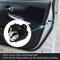 X Autohaux Power Door Lock Actuator Motor Rear Right Passenger Side For Lexus Gs350 2016-2019 6905006100 6905033120