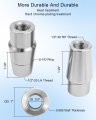 Augrex 1 2 Heim Joints Rod End Kit Chromoly Hard Chrome Plating Left And Right Hand Thread Joint 5 Panhard Set
