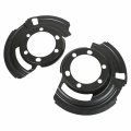 Set Of 2 Brake Dust Shields Cr52005476-f Replacement For Cherokee Grand Wrangler Front Driver Passenger Side 84-06