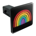 Graphics More Distressed Pride Rainbow Lbgtq Tow Trailer Hitch Cover Plug Insert 1 4 Inch 25 
