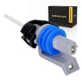 Interior Rear View Mirror Connector For Oldsmobile Silhouette 1996 2004 Female 1 Wire Alx-pau-ac-pt1233-cla20 Gray Plastic