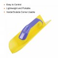 Uxcell Inside Corner Trowel 3 Inch Drywall Tool Plastic Shaping Yellow
