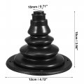 X Autohaux 12cm 4 72 Cone Shape Boat Marine Steering Shift Cable Boot Protective Bellows For Car Boats Yachts Ships Harness