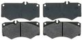 Raybestos Pgd927m Professional Grade Semi-metallic Disc Brake Pad Set 