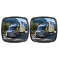 Heated Lower Mirrors Set For Freightliner M2 100 106 112 114sd 2003 To 2017 Chrome Towing Truck Wide Angle Convex Rearview 