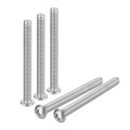 1 4-20x3-3 4 Button Head Socket Cap Screws 10pcs 304 Stainless Steel Fasteners Hex Bolts Full Thread Drive 