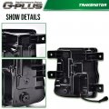 G-plus Led Fog Light Compatible With 2016-2018 Chevy Silverado 1500 Bumper Lamps Driving W Switch Smokya Lens