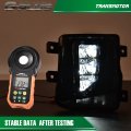 G-plus Led Fog Light Compatible With 2016-2018 Chevy Silverado 1500 Bumper Lamps Driving W Switch Smokya Lens