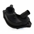 Uxcell New Black Thermostat Housing With Sensor Yu3z8a586aa 2l2z8592ba For Ford Explorer Mountaineer 4 0l V6 97-01