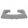 Center Console Cup Holder Armrest Pad Replacement Compatible With 2004-2014 Ford F150 Light Grey