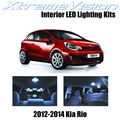 Cool White Interior Led Kit For Kia Rio 2012 2014 3 Piece Map And Dome Light Set With Installation Tool 