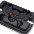 Httmt Zombie Black Brake Pedal Large Pad Compatible With H-d Touring Softail