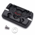 Httmt Zombie Black Brake Pedal Large Pad Compatible With H-d Touring Softail