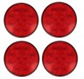 Belgrade Parts Service Inc Grote 53252 Supernovaa 4 10-diode Pattern Led Stop Tail Turn Lights- Hermetic Lens-to-housing Seal 