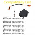 Wflnhb Ignition Coil Spark Plug Cdi Box Replacement For Arctic Cat 250 2x4 4x4 1999-2005 3530-024
