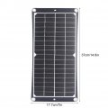 20w Solar Panel Charging Board Portable For Traveling Climbing Cam E Family