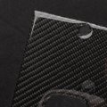 Pjfus Real Premium Carbon Fiber Car Inner Door Inlay Panel Handle Bowl Trim Soft Sticker Compatible With H2 2003 2004 2005 2006